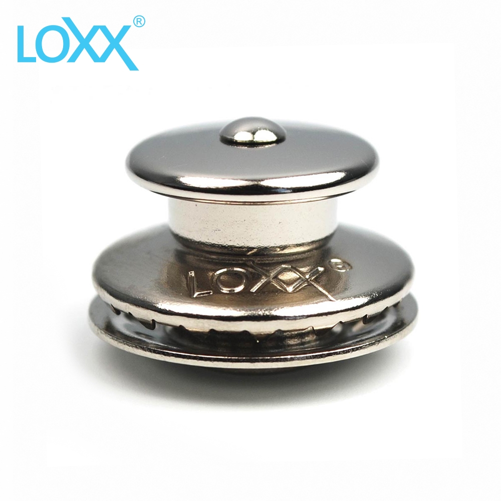 LOXX E-NICKEL 安全背帶扣 鎳銀色