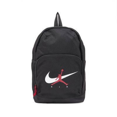 Nike 後背包 Air School 兒童書包 17L 附零錢小包 黑 JD2633021GS-001