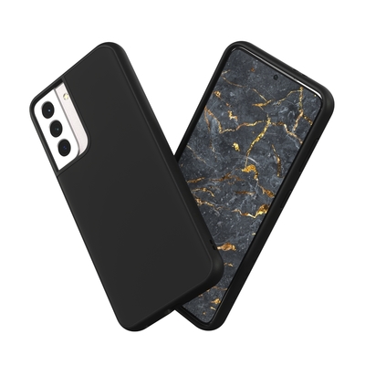 犀牛盾Samsung S21/S21 Plus/S21 Ultra SolidSuit 防摔背蓋手機殼-經典黑