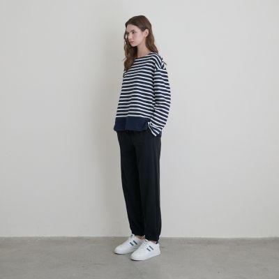 GIORDANO 女裝簡約素色束口褲【多色任選】