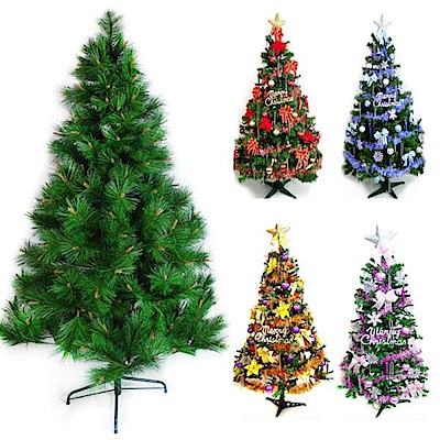 摩達客耶誕★臺灣製4尺/4呎(120cm)特級綠松針葉聖誕樹 (+飾品組)(可選色)(不含燈)(本島免運費)
