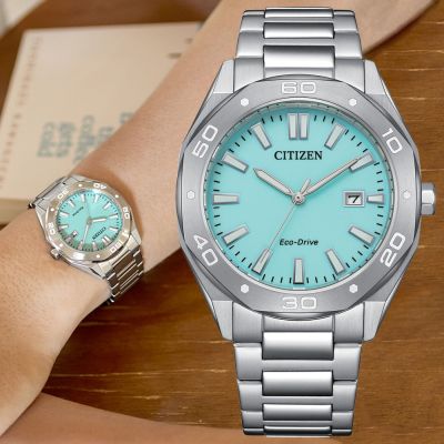 CITIZEN星辰 GENT S系列 藍光之夜 八角錶殼 時尚光動能腕錶 錶 手錶 送禮 41mm/BM7631-87M
