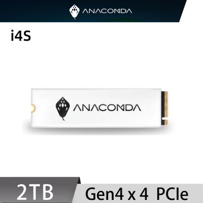 ANACOMDA 巨蟒i4S 2TB Gen4x4 M.2 2280 PCIe SSD 固態硬碟
