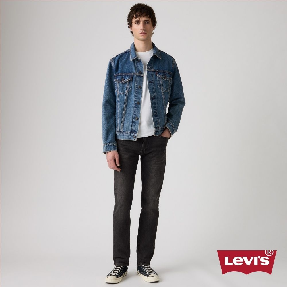Levi's 511 低腰合身直筒牛仔褲 / 微彈性 / 黑 男生牛仔褲 熱賣單品