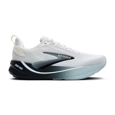 Brooks 布魯克斯 Ghost Max 4 [1104962E151] 男 慢跑鞋 寬楦 支撐 緩震 白 藍