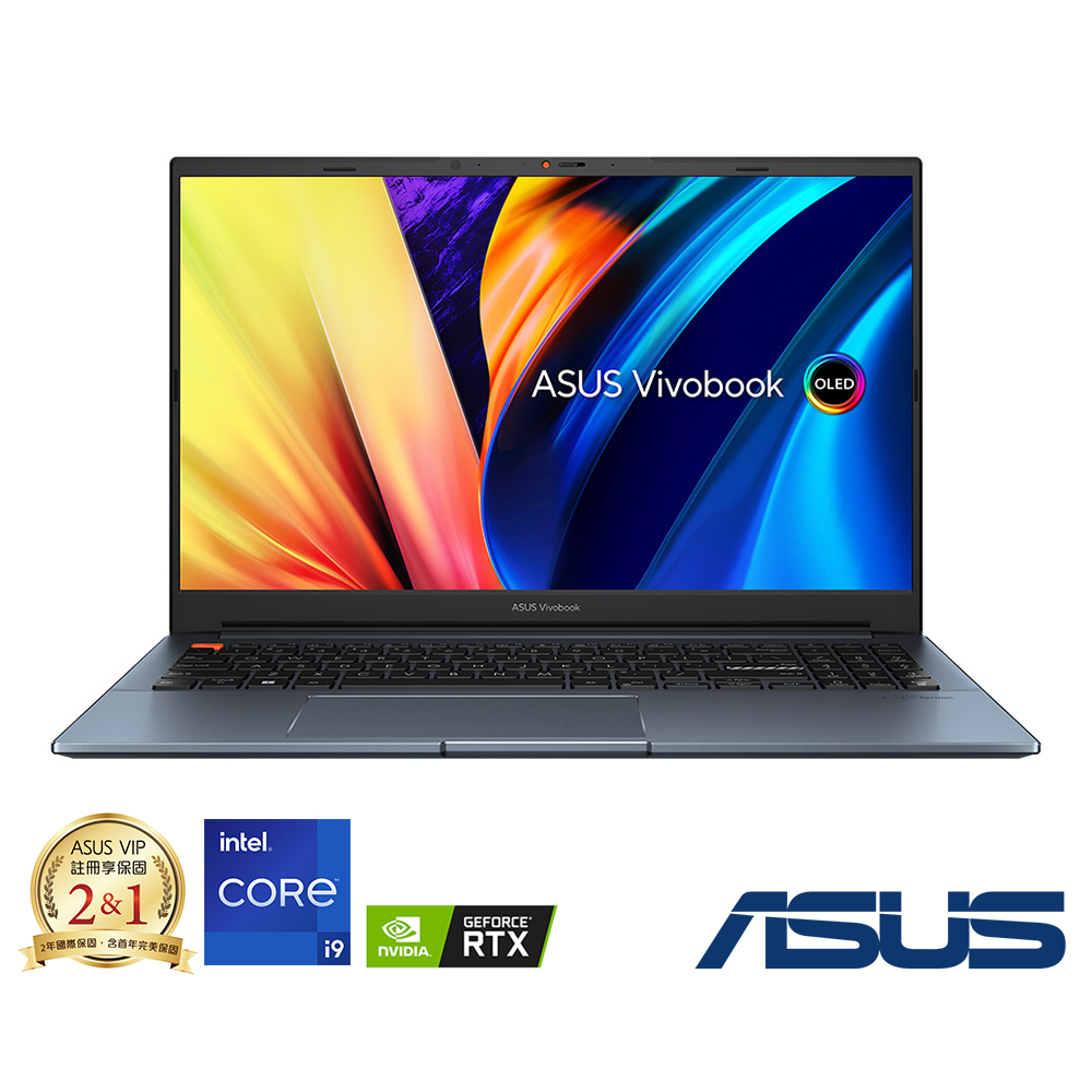ASUS K6502VU 15.6吋2.8K筆電(i9-13900H/RTX4050/16G/512G/Vivobook