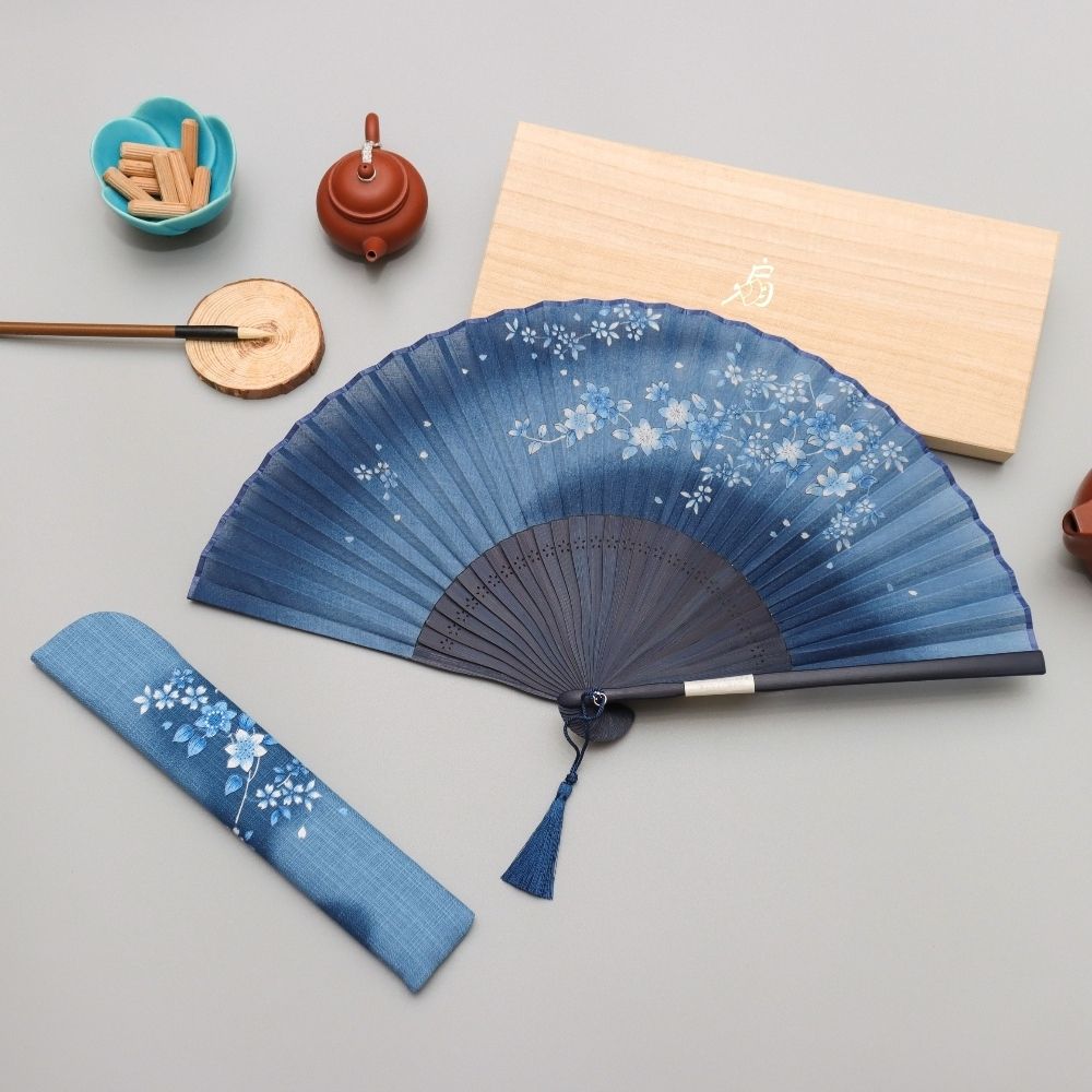 京都創生1200年　本藍手絞染　藍思慕里 京都創生1200年 本藍手絞染 藍思慕里 京都創生