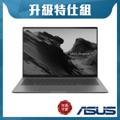 ASUS華碩 ASUS UX5406AA 14吋3K OLED特仕筆電 (Ultra 9-386H/32GB/4TB SSD/霧岩灰/Zenbook S 14)