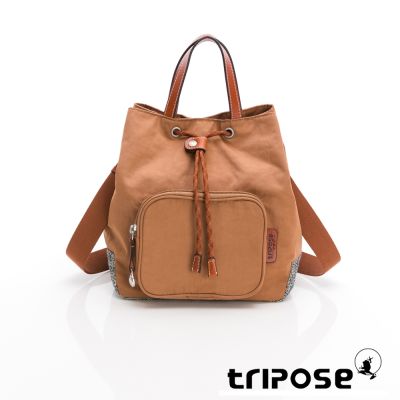 tripose 漫遊系列巖紋手提斜背水桶包 遊牧駝