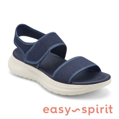Easy Spirit-輕量網布休閒涼鞋 DOCIA2-藍色
