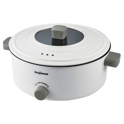 【美國康寧】Snapware SEKA 簡約美型多功能不沾電火鍋3.2L