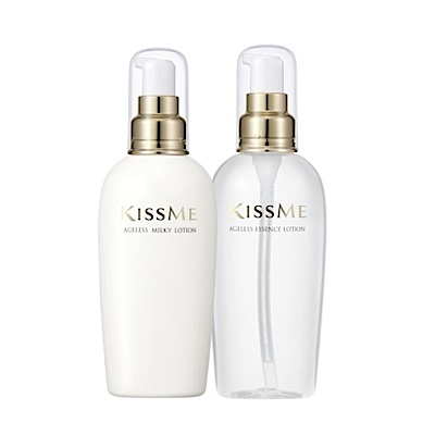 【KISSME 奇士美】煥妍金萃保濕組 柔軟乳液+化粧水