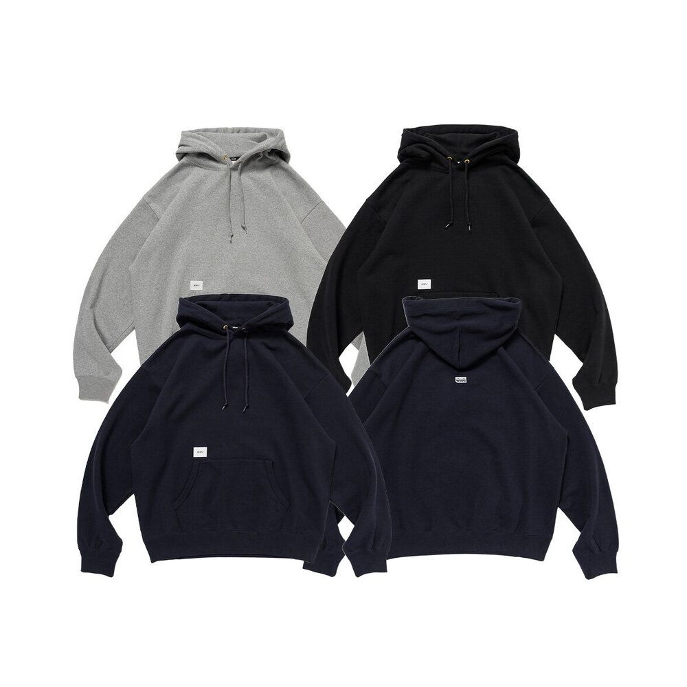 WTAPS AON / HOODY / COTTON 帽T 黑/灰/海軍藍252ATDT-CSM17 | 其他
