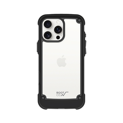 日本 ROOT CO. iPhone 16 Pro Max 透明背板防摔手機殼 - 共四色