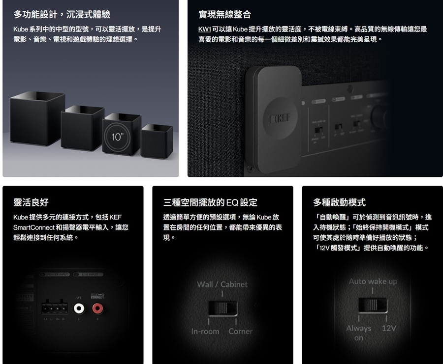 KEF英國 Kube 10 MIE - 詳情2