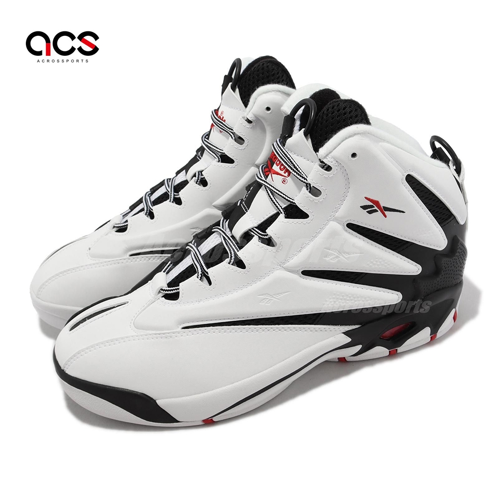 Reebok 籃球鞋The Blast 男鞋黑白陰陽Nick Van Exel OG 復刻版經典款