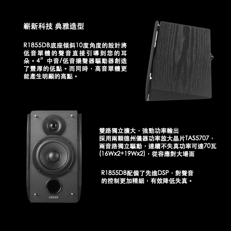 Edifier漫步者 R1855DB - 詳情1