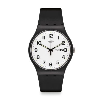 Swatch TWICE AGAIN 經典手錶/男錶/女錶/瑞士製造 SO29B703 (41mm)