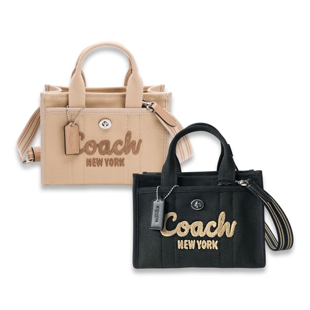 【COACH】Cargo 20 手提肩/斜背帆布包(多色任選)
