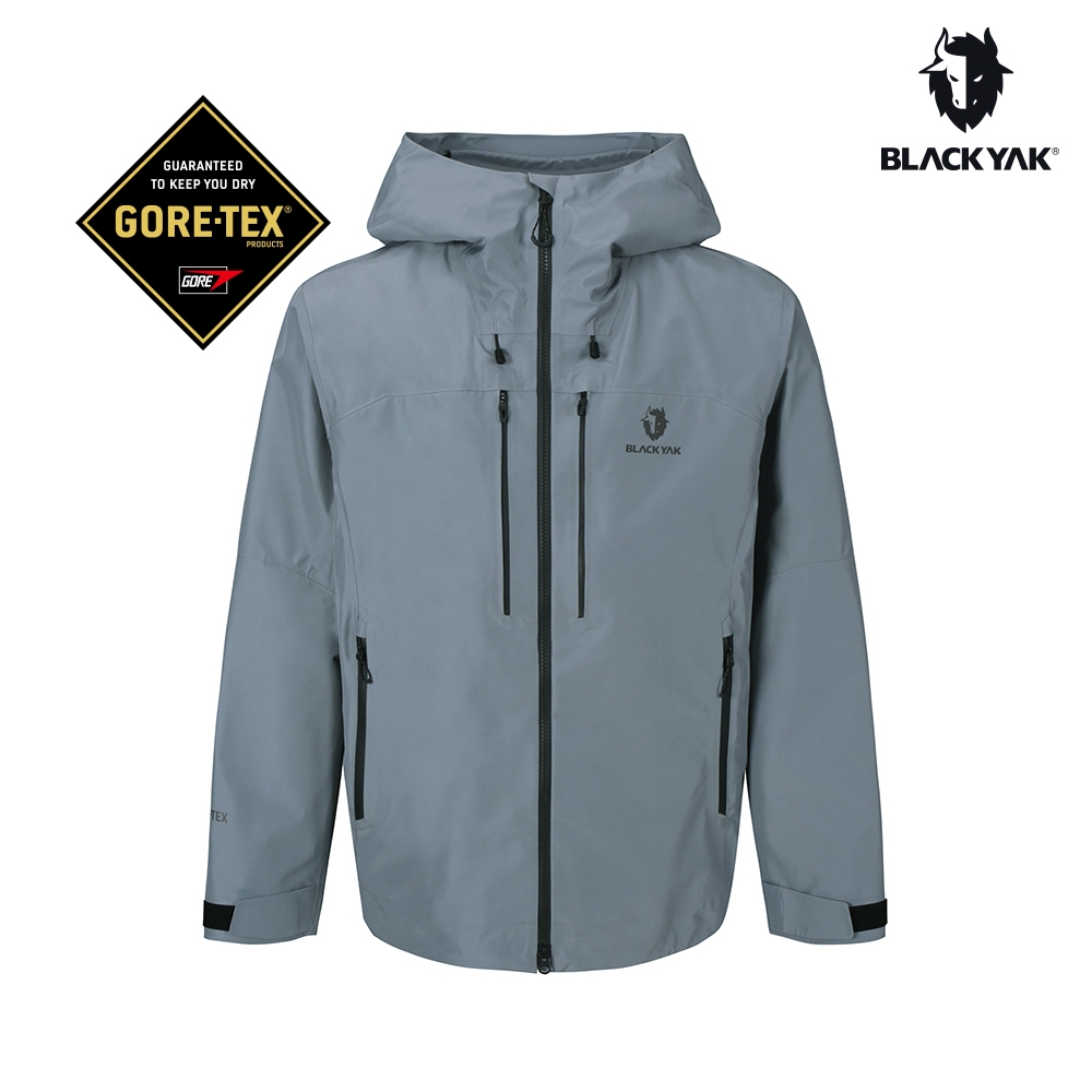 BLACKYAK 韓國 男 MAWAR GTX防水外套[紅色/淺灰]春夏 運動外套 GORE-TEX 防水 休閒外套 BYEB1MJ103 (淺灰)