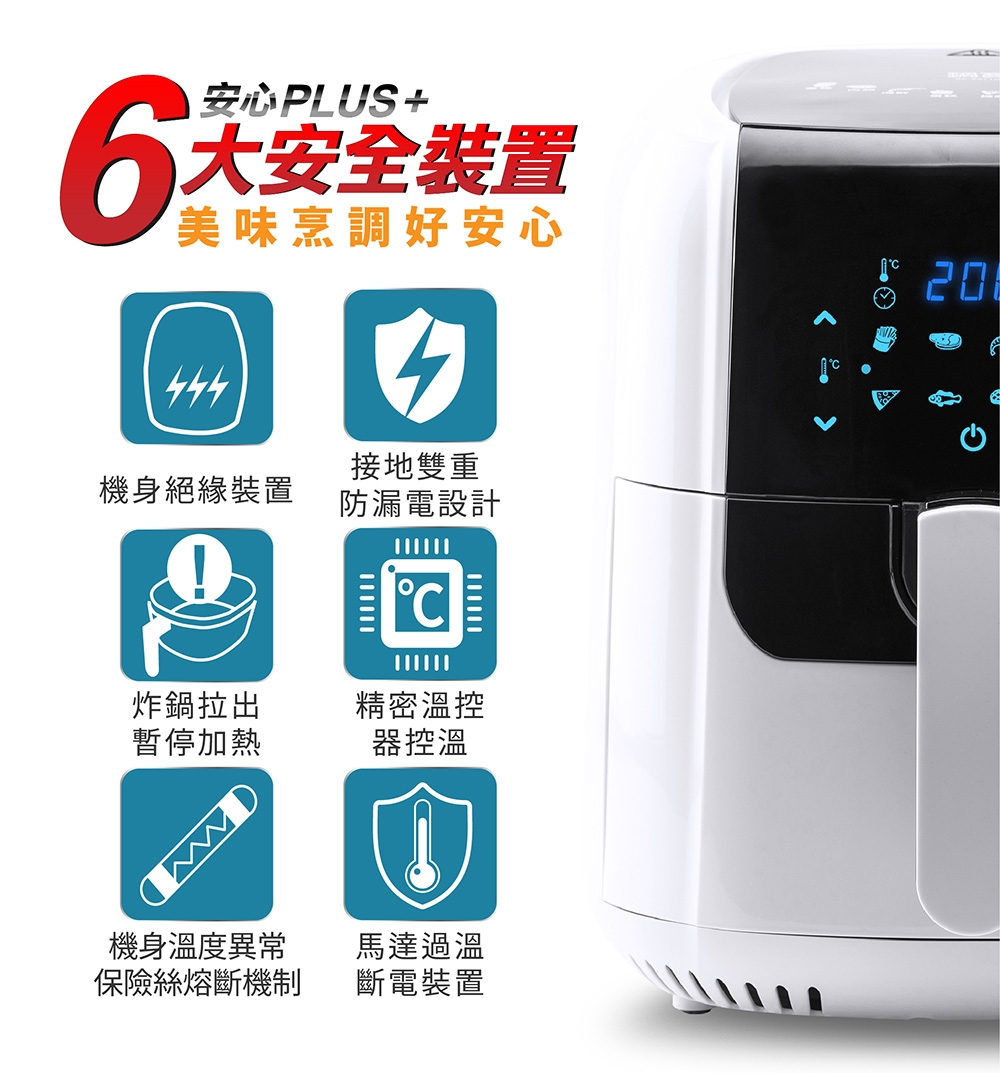 鍋寶 AF-6071W - 詳情3