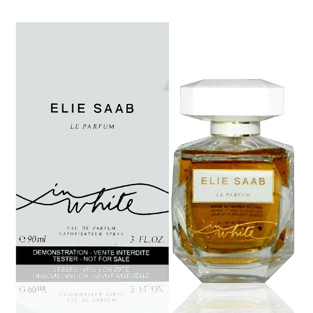 Elie Saab In White 夢幻花嫁淡香精90ml Tester 包裝(原廠公司貨) 期限