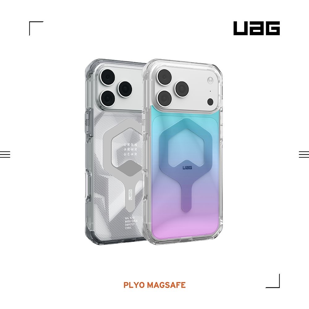 UAG iPhone 18/17 Pro/Pro Max 磁吸耐衝擊全透保護殼-彩繪款 (支援MagSafe 手機殼) (iPhone 18/17 Pro)
