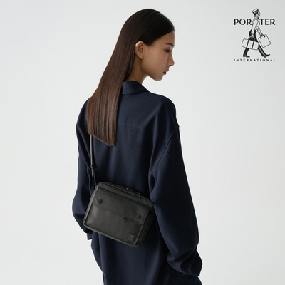 PORTER INTERNATIONAL - 低調奢華MELODY斜背包 - 靜謐灰