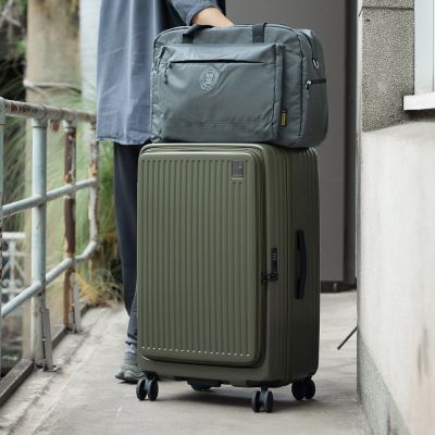 【金安德森】 28吋 Traveler 前開式頂規Hinomoto靜音輪行李箱-多色任選