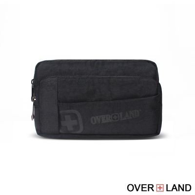 OVERLAND - 美式十字軍 - LOGO浮印方型腰包/胸揹包/斜揹包 - 5723