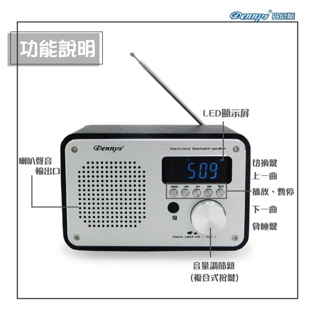 Dennys BT-M3 - 詳情3