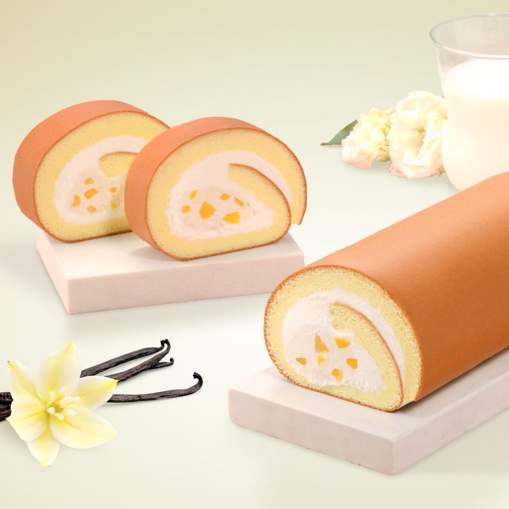 亞尼克 香草布丁生乳捲蛋糕1條 18CM/條(禮盒/團購/伴手禮)