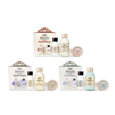 SABON 明星三部曲禮盒 (沐浴油+磨砂膏+身體乳) 專櫃公司貨