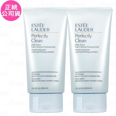 EsteeLauder雅詩蘭黛 ESTEE LAUDER 雅詩蘭黛 細緻煥采雙效淨化潔面乳(150ml)*2(公司貨)