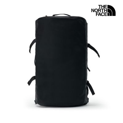 【The North Face 官方旗艦】 北面男女款黑色背提兩用休閒旅行包｜52ST53R