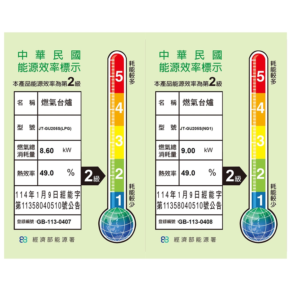 JTL喜特麗 JT-GU205S - 詳情1