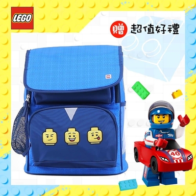 【LEGO】丹麥樂高書包Recruiter-表情符號藍色 20069-2006