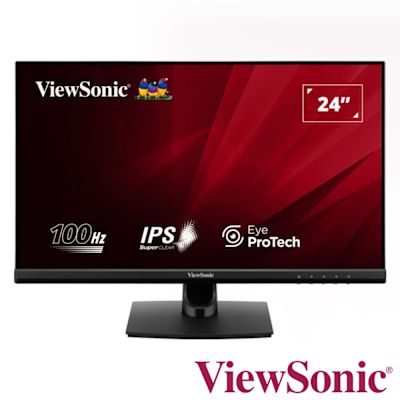 ViewSonic優派 ViewSonic VA2414-H 24型 IPS FHD 100Hz 無邊框螢幕(4ms/HDMI/抗藍光/零閃屏/Eye ProTech)