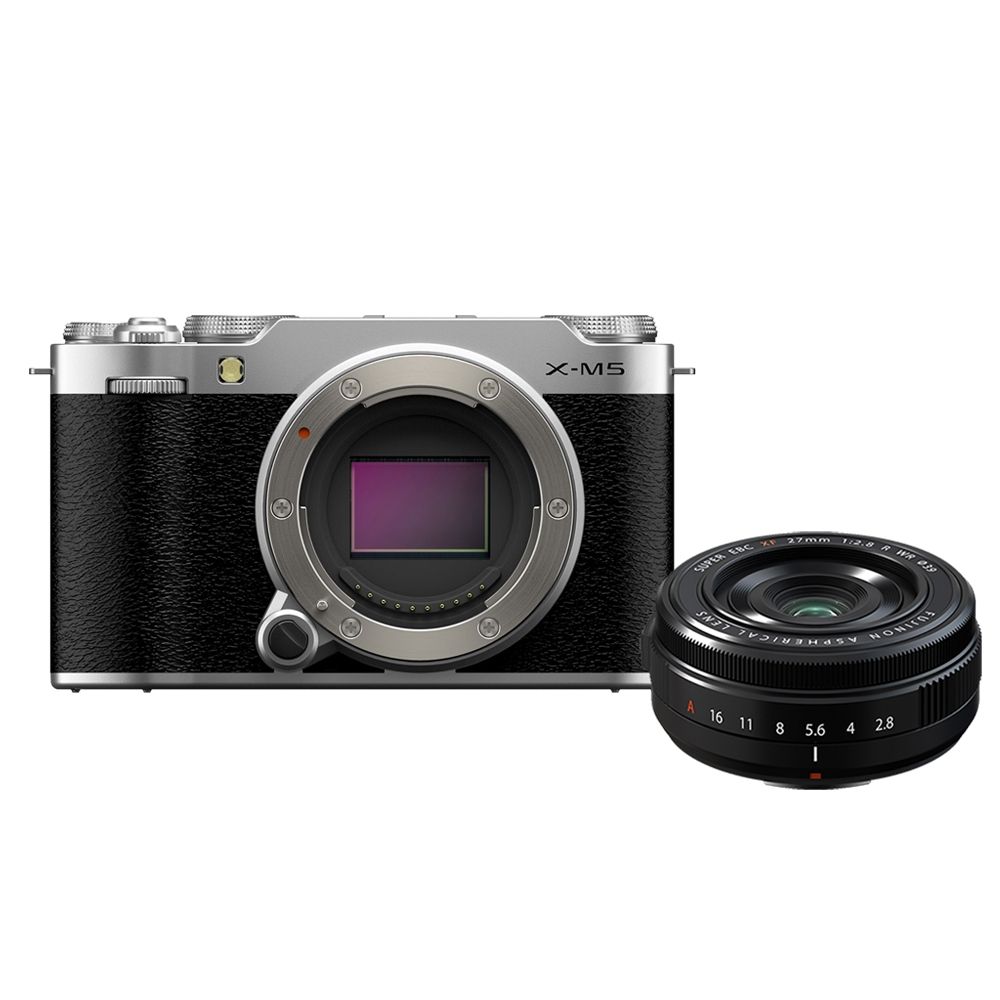 FUJIFILM X-M5 單機身 + XF 27mm F2.8 鏡頭 公司貨