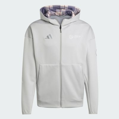 Adidas 愛迪達 Mer Sil Fz Hd M JW3473 男 外套 夾克 運動外套 穿搭 灰 F1賽車
