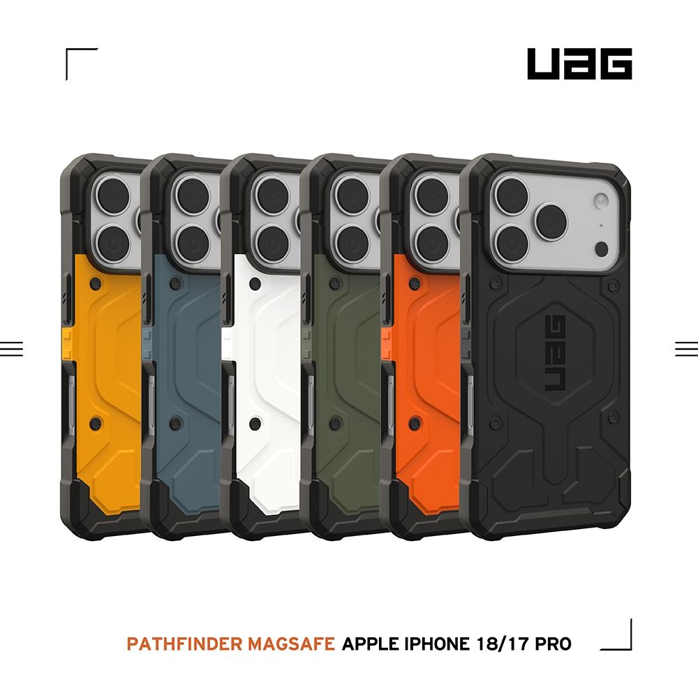 UAG iPhone 18/17 Pro/Pro Max 磁吸耐衝擊經典保護殼-實色款(支援MagSafe 手機殼) (iPhone 18/17Pro)