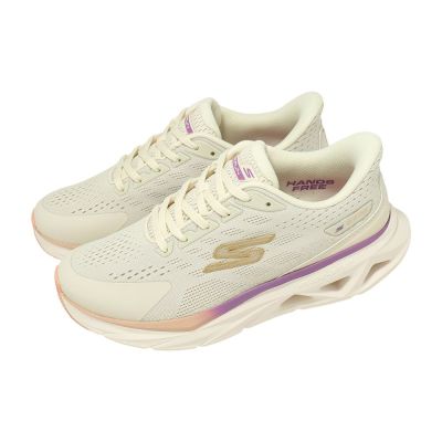 608 SKECHERS 女慢跑系列 瞬穿舒適科技 GO RUN GLIDE-STEP VORTEX 寬楦款 (129825WNAT)