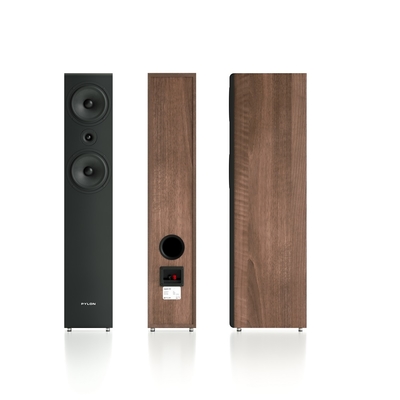 歐洲製造 PYLON AUDIO OPAL 23 胡桃木色/落地喇叭/二聲道喇叭/劇院喇叭/音樂喇叭，台灣公司貨，一對二支