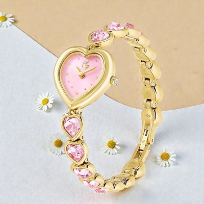 SWAROVSKI 施華洛世奇 Idyllia Heart 心動時刻手鍊腕錶 女錶-22mm 5741519