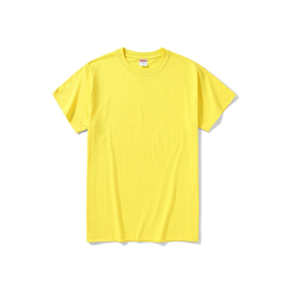 United Athle 5001-01 5.6OZ 舒適 短TEE (黃色)