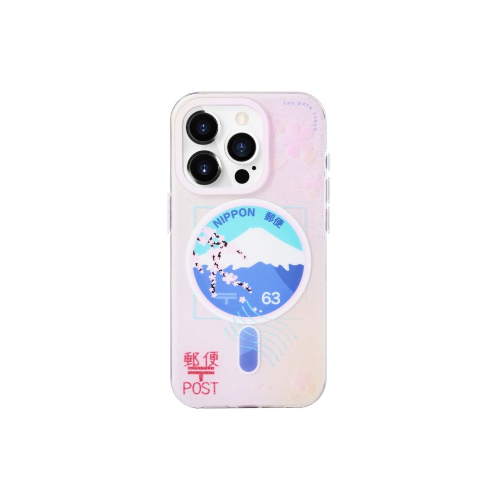 cas:pace 櫻花郵票 MagSafe磁吸手機殼 iPhone 17 Pro / 17 Pro Max (iPhone17ProMax)