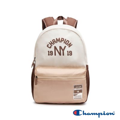 Champion 官方直營 中性 C-LIFE 印花LOGO後背包-摩卡色(U5BACPU01F5)