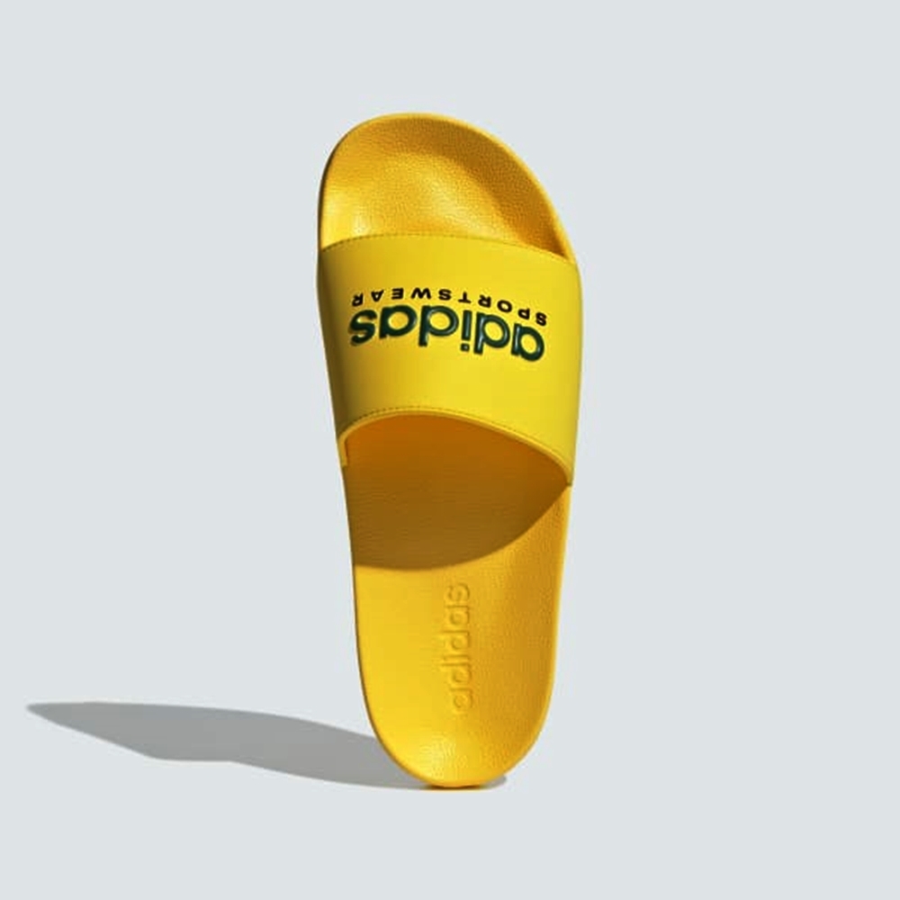 ADIDAS ADILETTE SHOWER男女運動拖鞋-黃-IE8945 | 涼拖鞋| Yahoo購物中心