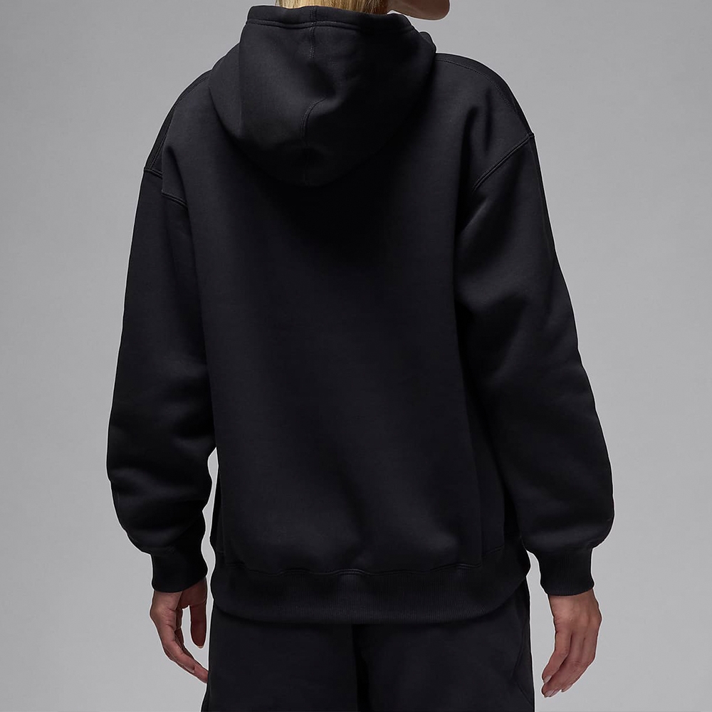 Nike J PSG BRKLN FLC GFX PO 女款黑色運動休閒喬丹連帽長袖 Nike J PSG BRKLN FLC GFX PO 女款黑色運動休閒喬丹連帽長袖