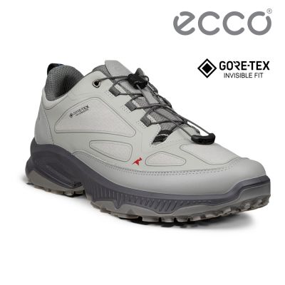 ECCO Receptor XP M 快速繫帶戶外防水運動鞋 男鞋 鴿子灰